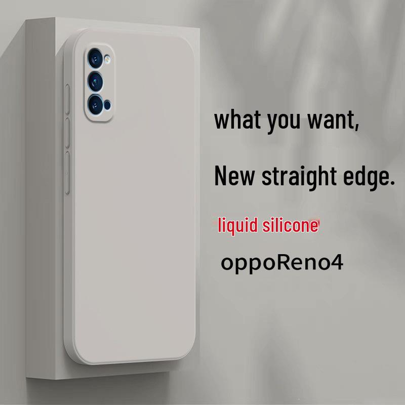 OPPOReno4 Silicone Phone Case: New 2021 Trendy Protection