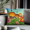Fashion Kkogepanew Cushion Cover Antidustmite Pillowcase Invisible Zipper Silky Short Plush Sofa Cushion Cover