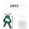 10PCS Gardening Plant Gardening Clip Tomato Flower Garden Plastic Fixed Clip Green Garden Clip