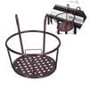 Thick wrought iron construction Flower Pot Holder Iron Flower Shelf  Indoor foliage display