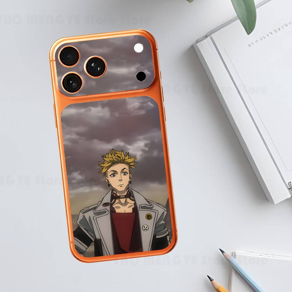 

Anime G-Gachiakuta Enjin Rudo Tsuna Zanka For Iphone 17 Pro ProMax Back Protective Decorative Sticker Back Cover iPhone17pro