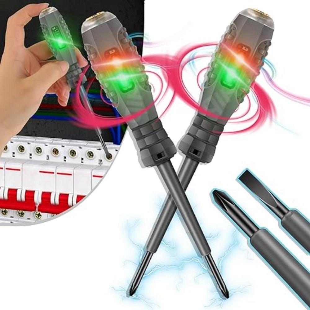 

Flat Head Point Contact Test Pen Cross Head Induction Electric Pen Screwdriver Smart chip straight head