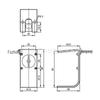 E21236 IFM Protective Bracket for Laser Distance Sensor - Brand New