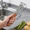 2pcs Kitchen Grater Peeler Multifunctional Vegetable And Fruit Grater Stainless Steel Blade Efficient Processing Home Kitchen Cooking