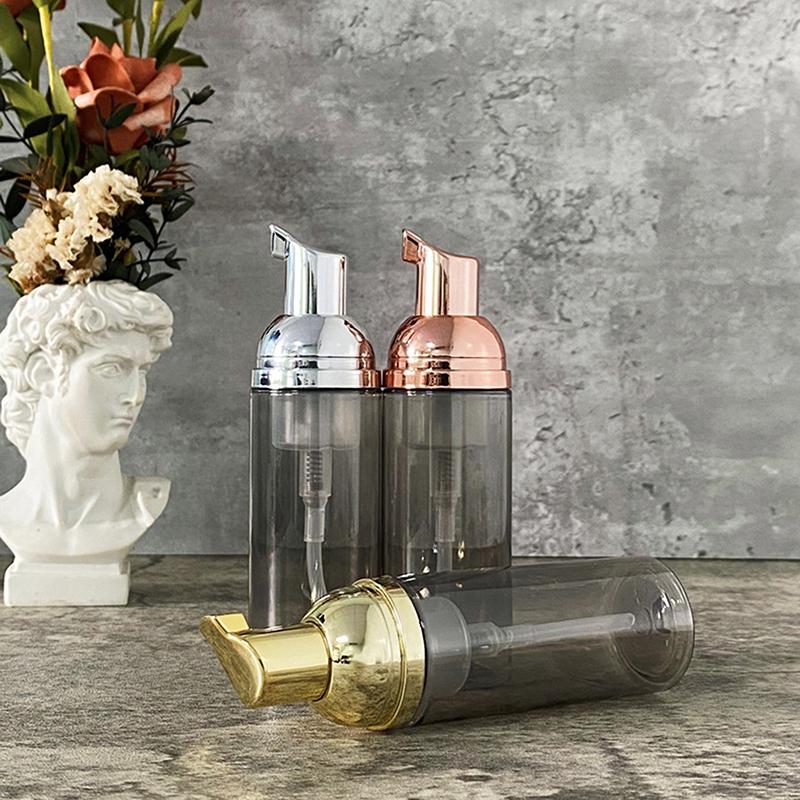 60Ml Foam Dispenser Plastic Pump Bottles Empty Soap Refillable Bottle Travel Cleaning Cosmetics Packaging 60Ml Bottles