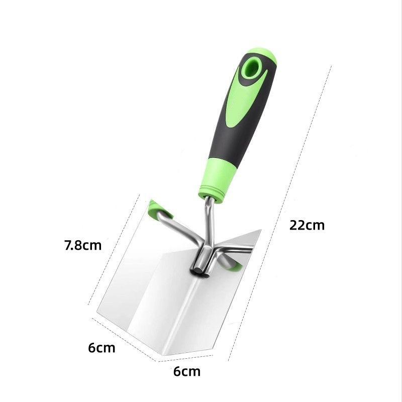 Drywall Corner Tool Outside / Inside Corner Knife Stainless Steel Corner Trowel For Drywall Gyprock Plasterboard