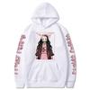 Demon Slayer Hoodie Kimetsu No Yaiba Nezuko Cosplay Sweatshirt Unisex Winter Warm Oversized Pullover