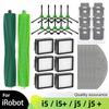 Fit For iRobot Roomba Combo J5, J5+ Plus, I5, I5+ Plus Replacement Spare Parts Roller Side Brush Mop Pads Hepa Filter Dust Bag