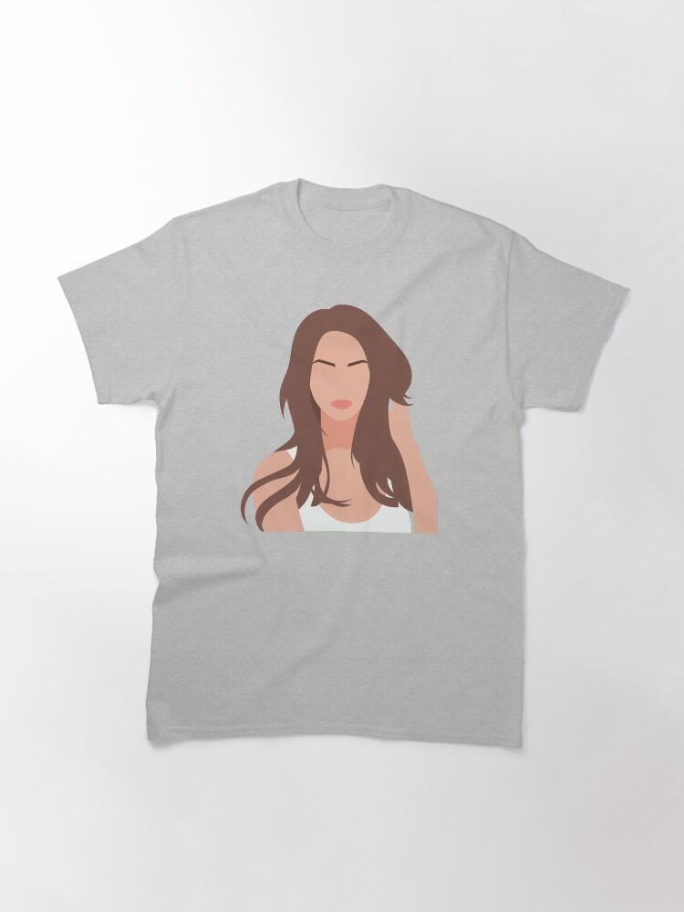 Selena Gomez Lineless Illustration Classic T-Shirt