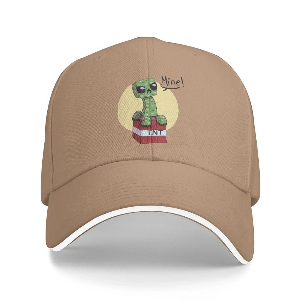Look At The Sky TNT Chicken Jockey Keep Silent Mine Hiking Baseball Caps WoUnisex Printing Unisex Beach Sunscreen Hat Peaked Cap