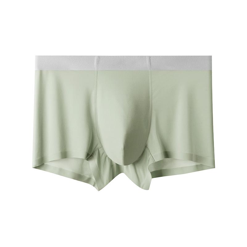 Men s Spring and Summer Pure Cotton 7A Mulberry Silk Antibacterial Briefs L