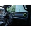 Dashboard Air Conditioner Vent Cover for Jeep Wrangler JL JT Inner Trim Parts