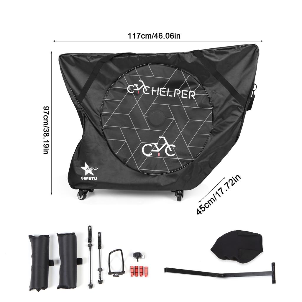 Bikepacking Storage Bags Large-capacity Bicycle Travel Protective Bag for Cycling Cross Country All Mountain Route Transport Bag