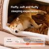 Autumn and Winter Dog Large Dog Bear Curved House Kennel Warm Thickened Windproof Cat Litter Large Dog Pet Supplies Accessory