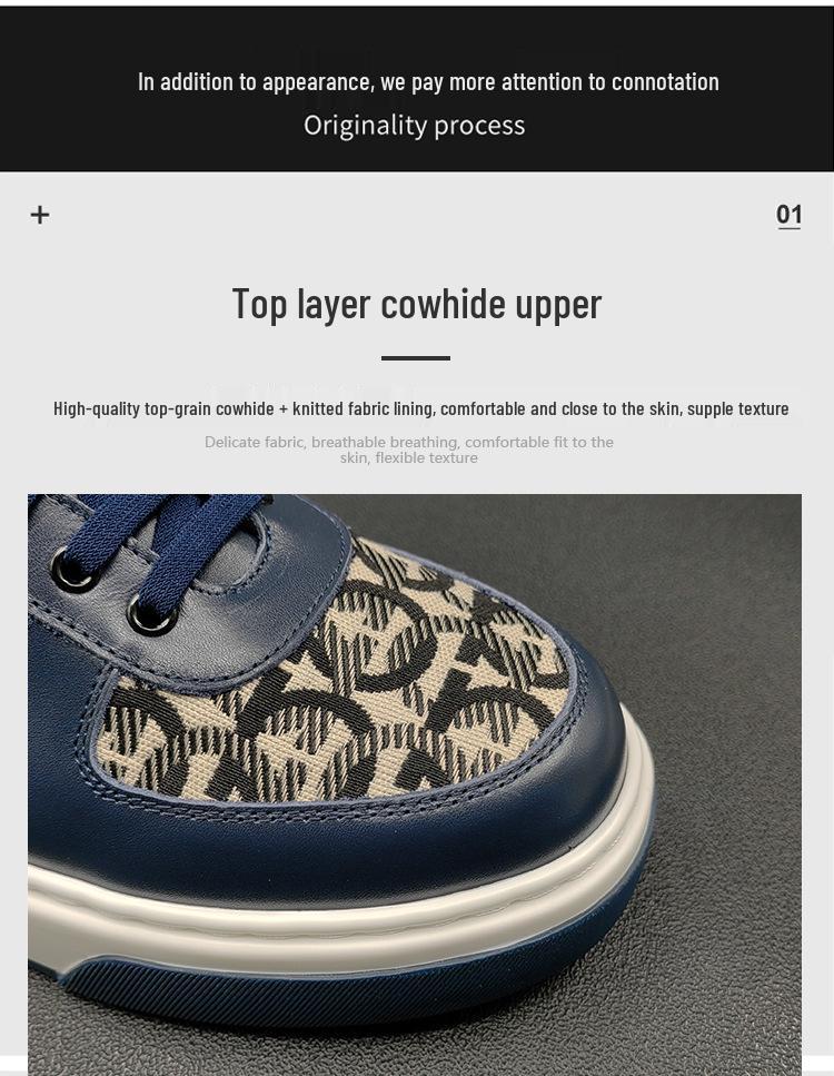 Herr Vår Canvas Skor: Trendiga, Mångsidiga, High-End, Tjocksulade, Andningsbara Vardagsskor