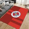 Red Reading Football Club Carpet Suitable As a Non-slip Mat for the Living Room or Bedroom Sofa