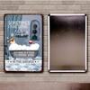 [ Wellcraft ] Chien Chihuahua Animal de Compagnie Sous la Douche Vin Bain Boutique Art Métal Étain Panneau Mur Poster Peinture Fer Pub D-04 20*30 CM