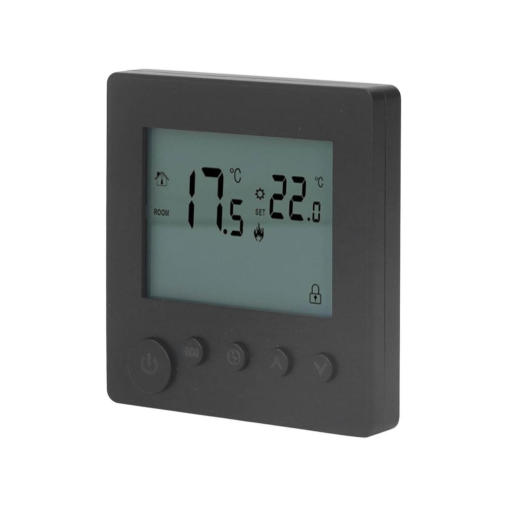 Digital Thermostat 4500W High Power Electric Floor Heating Temperature Control Thermostat for Office Mall