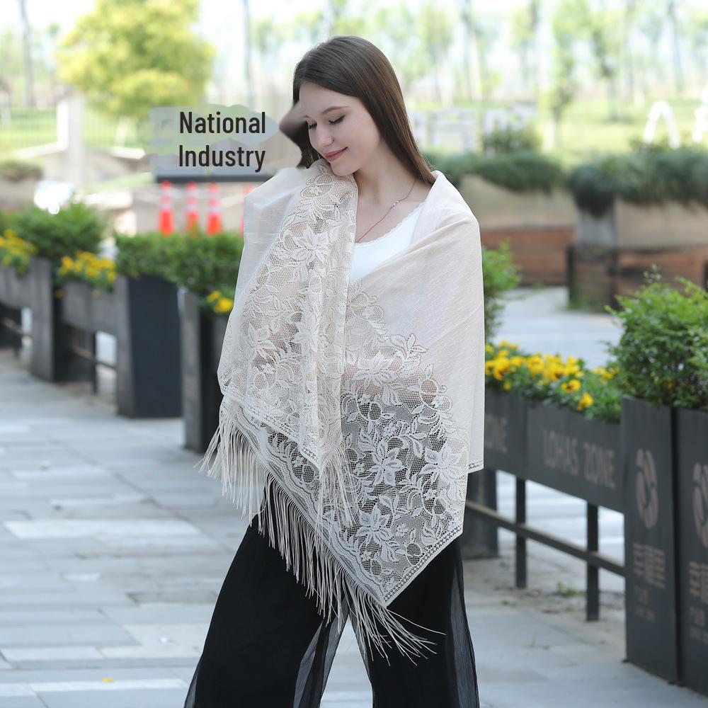 Şal elegant din dantelă pentru mirese, domnişoare de onoare şi îmbrăcăminte ocazională