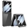 Large Screen Protector Clear Case For Samsung Galaxy Z Flip 5 Flip5 Protective Cover For Samsung Z Flip 5 ZFlip5 Flip5 Slim Case