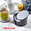 10-teiliges Filz-Schutzpad, Tasse, Anti-Reibungs-Pad, Trennpad, Filz-Set, Pad, Küchenutensilien, nützlich