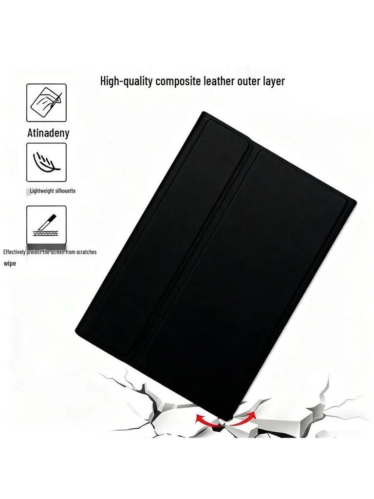 Samsung A9 Plus Tablet Lederen Magnetische Beschermhoes met Pennenhouder voor S10 Lite, A8, S9FE+, Valbestendige S11 Hoes.