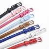 Fashion Thin Belt for Dress Sweater Jean Fashion Candy Colors Simplicity Solid Color PU Patent Leather Waistband Belts for Women