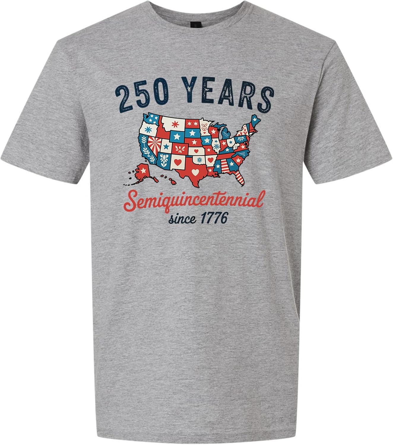 

250 Years Semiquincentennial Shirt Since 1776 4th of July Patriotic Independence Day USA Tee 5XL різнокольоровий