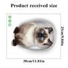 Cute PVC Toilet Stickers 3D Cat Dog Waterproof Wall Sticker Self-adhesive Toilet Seat Decals Home Decoration