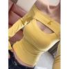 Oversize T Shirt With Hollow Out Design For Spring Fashion Womens Slim Fit Casual Top