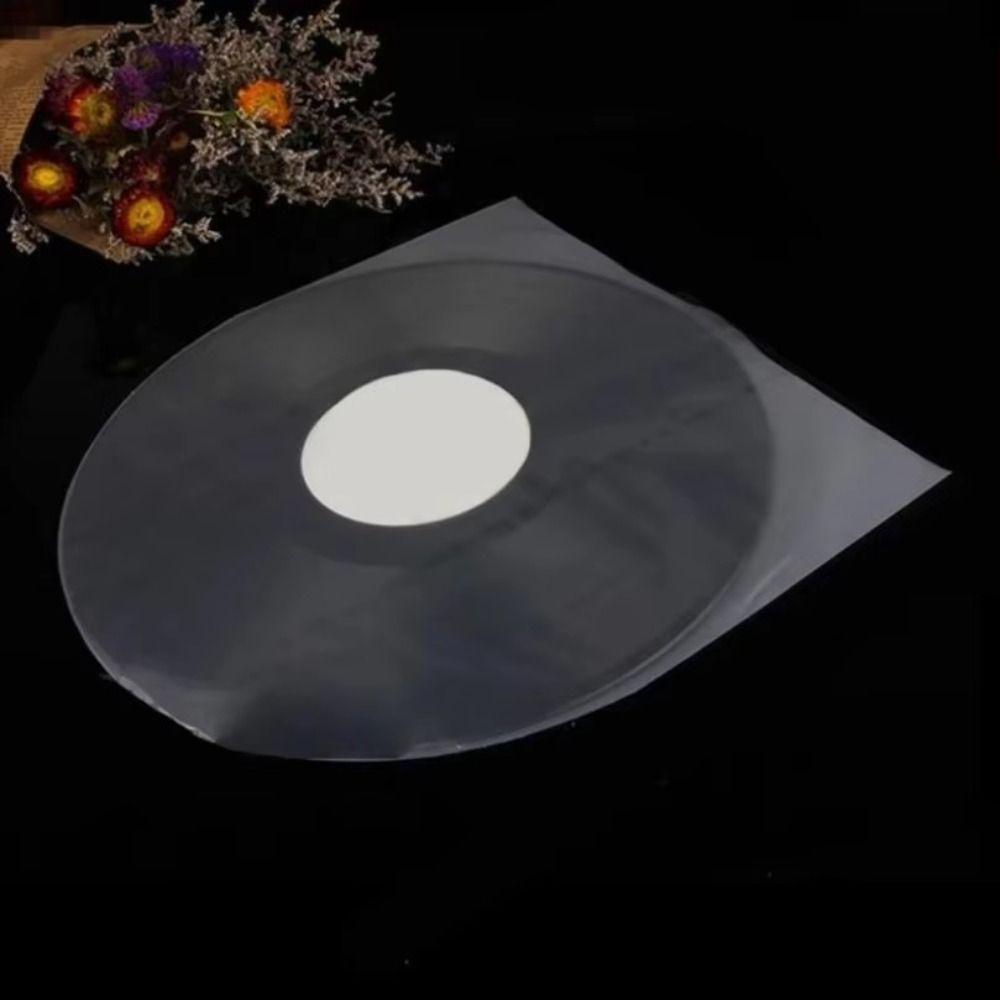 Useful 12 Inch Vinyl Records Sleeve Clear Resealable LP Vinyl Record Cover Inner Record Sleeves