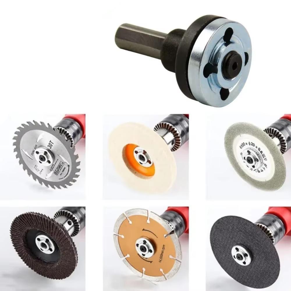 Electric Drill Convert Angle Grinder Metal Connecting Rod Set -Grinding Connection Adapter For Cutting Disc Polishing Wheel
