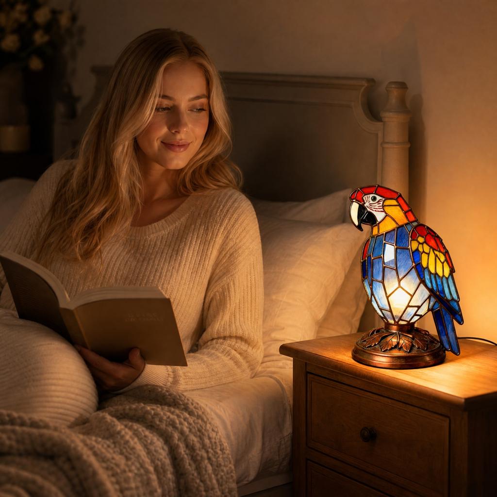 Resin Plug-in Night Light Small Decorative Lamp for Home Bedroom