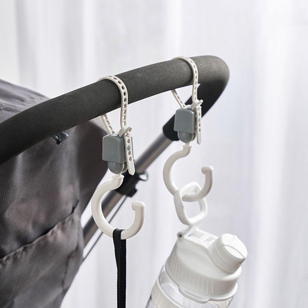 10Pcs Dopamine Universal S Hooks Hanging Car Seat Hooks Baby Stroller Accessories
