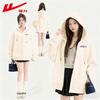 Warrior Women's Retro Loose Fit Hooded Cardigan Sweatshirt