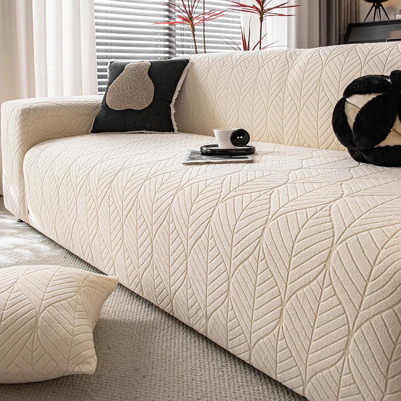 Retro Style Thickened Polar Fleece Sofa Cover New Sofa Cover All Inclusive Universal Cover Cushion