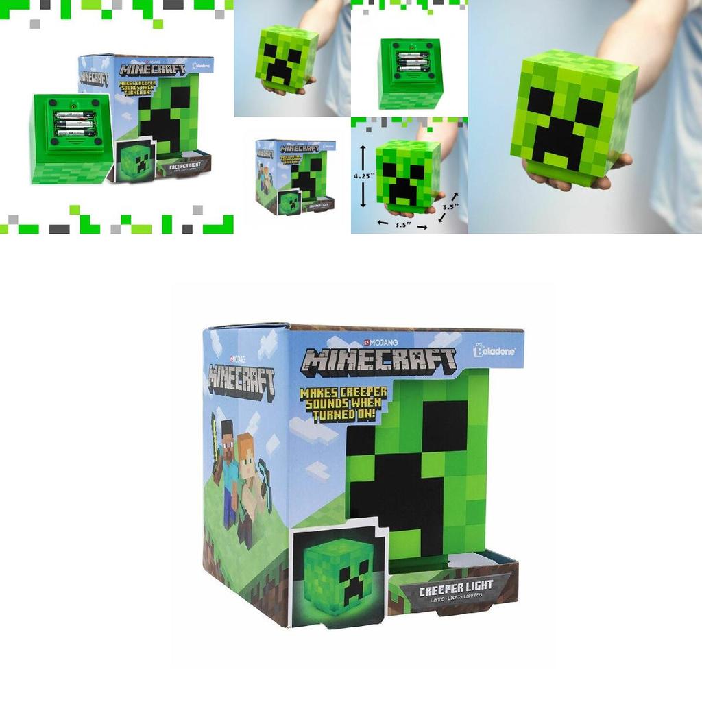 Unique Minecraft Inspired Color Changing Led Torch Lamp Decorative Gift For All