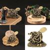 Brasses Marine Life Sculpture Artistic Craft Sea Creature Octopuses Statue for Bookshelves Display In Study or Bedroom