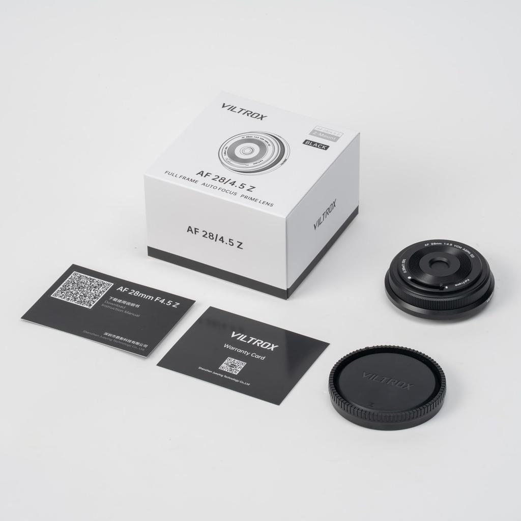 Viltrox 28mm AF Pancake Full Frame Lens Autofocus Wide Angle Prime Lens for Nikon Z Mount Cameras Z6III F4.5 Z5, Z50, Z50II, Z6, Z6II, Z7, Z7II, ZFC,
