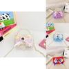 Charming Little Girls Shoulder Bag Adorable Bow Fashionable Chain Handle Purse