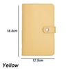 100 Pockets Cash Collect Book Savings Money Banknote Album Notebook Savings Binder Budget Savings Challenges Books Waterproof