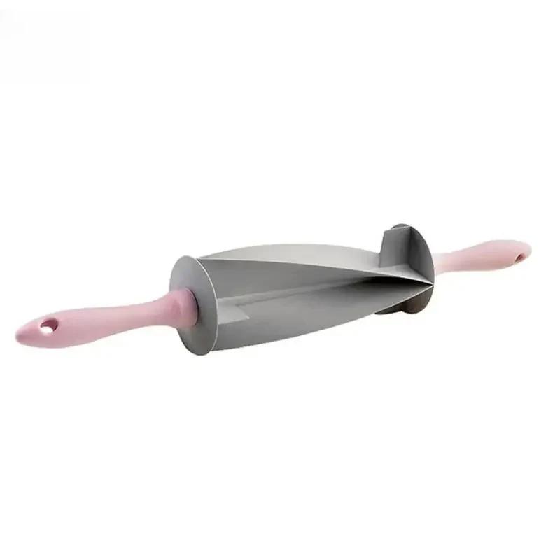 Adjustable Roll Ing Pin Slicer Set Cutting Tools Cake Decorating Tools for Kitchen Multi-Function Bread Slicer Croissant Cut
