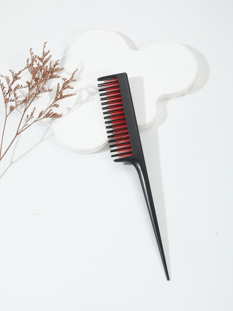1pc fashionable mouse tail comb - heat-resistant carbon fiber comb with durable ABS handle For Hair Accessories