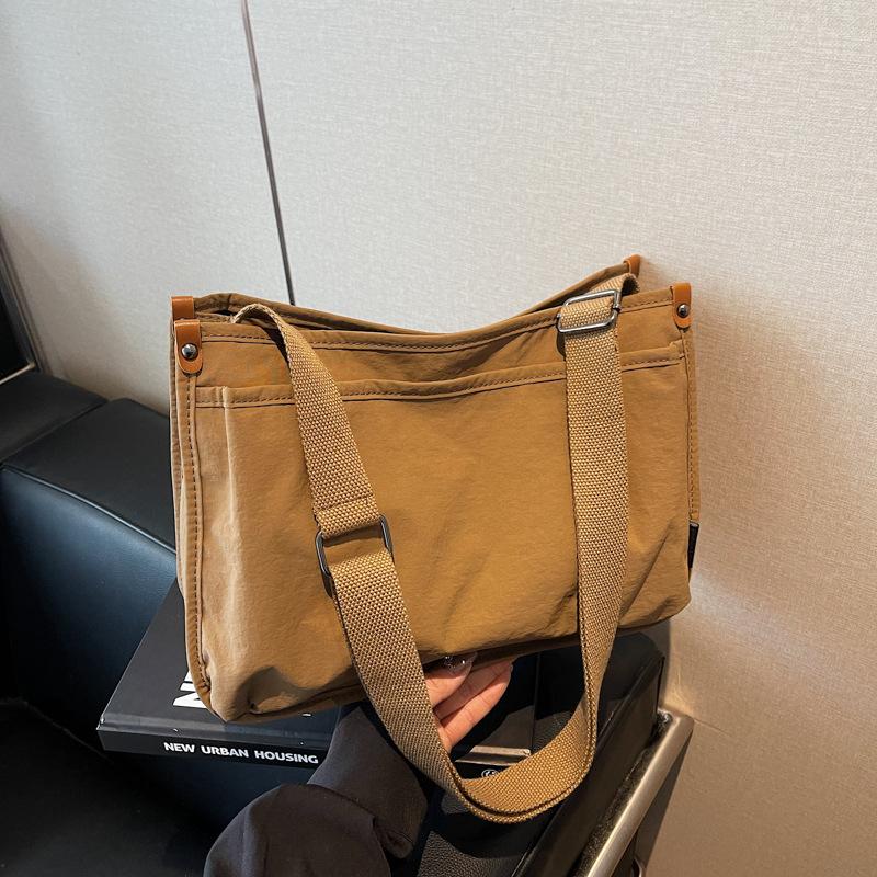 

Холщовая сумка, женская сумка-тоут, летняя сумка большой вместимости, можно носить через плечо, новая универсальная сумка для колледжа хаки