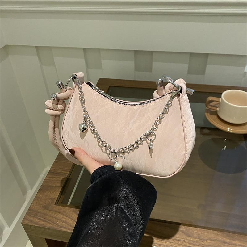 Premium small bag women's new fashion versatile messenger bag summer niche shoulder armpit bag