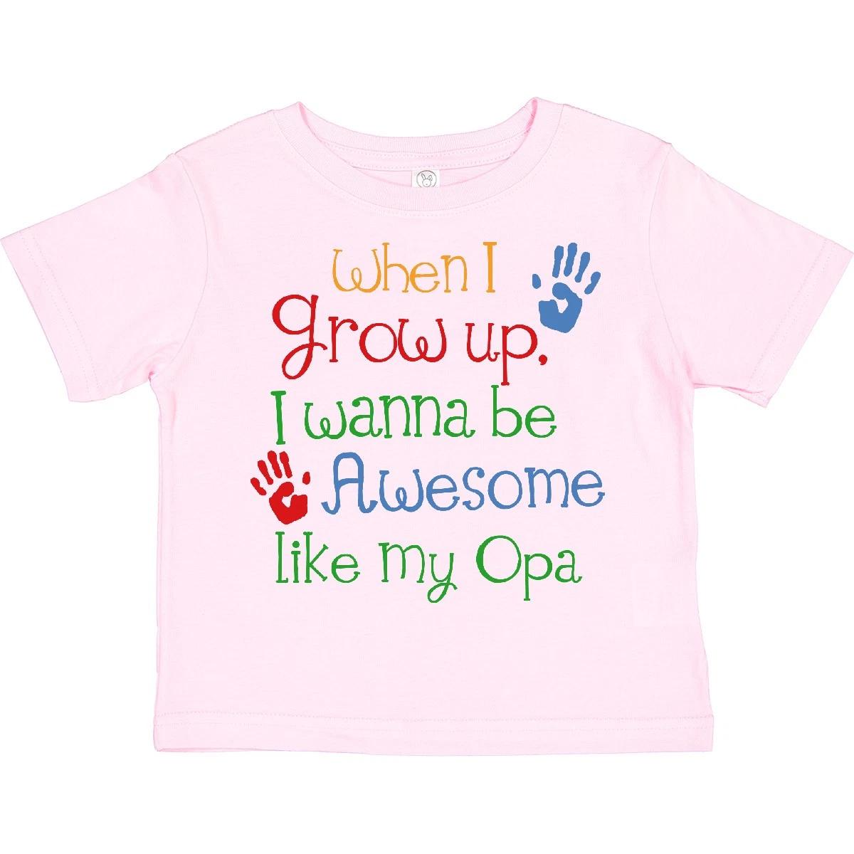 Inktastic Awesome Like My Opa Toddler T-Shirt Grandpa Grandkids Grandfather Kid 160
