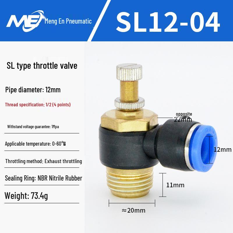 Copper Corrosion-Resistant Pneumatic Quick Connector Fitting for Air Compressors