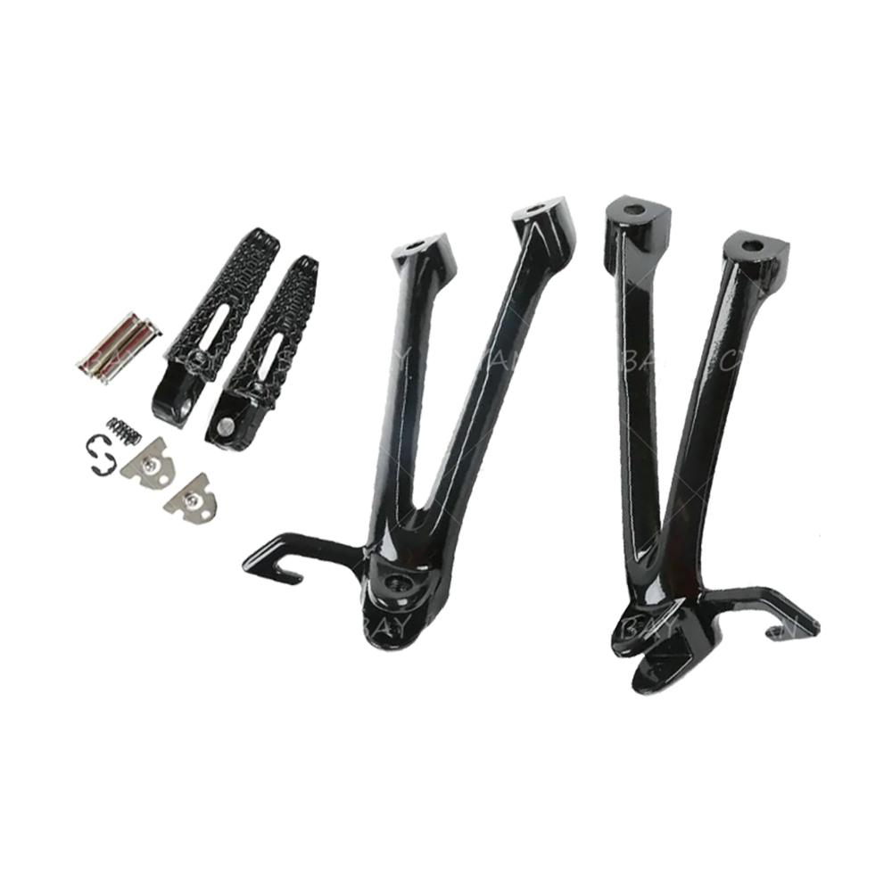 

1 Set Motorcycle Foot Pegs For Suzuki GSXR GSX-R 600 750 2006-2007 K6 K7 Rear Passenger Footrest