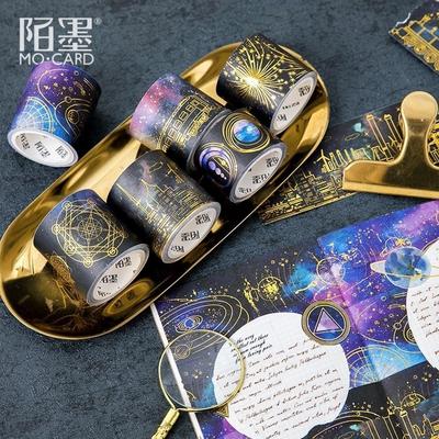 Creative  Dream Sky Fireworks Masking Tape Washi Diy Scrapbooking Decorative Sticker Paper Tape