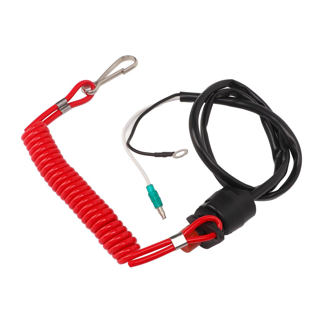 Outboard Engine Kill Switch ABS Waterproof Telescopic 75mm Marine Motor Flameout Switch for T30 T15